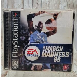 NCAA March Madness 99 (Playstation 1, 1998) PS1 Complete CIB Tested